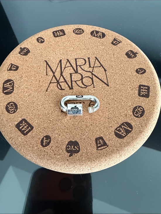 Marla Aaron Jewelry - Marla AARON Silver Padlock Charm - Silver NY edition